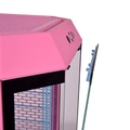 Gabinete Gamer Thermaltake The Tower 300, Painel de Vidro, Micro-Tower, 2x Fans 140mm, Bubble Pink - CA-1Y4-00SAWN-00