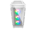 Gabinete Gamer Cougar DUOFACE PRO RGB White, Vidro Temperado, E-ATX, 4x Fans ARGB, Branco, 385AD10.0002
