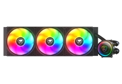 Water Cooler Cougar Poseidon Elite 360, ARGB, 360mm, Intel-AMD, Black - 3MPSD360.0001