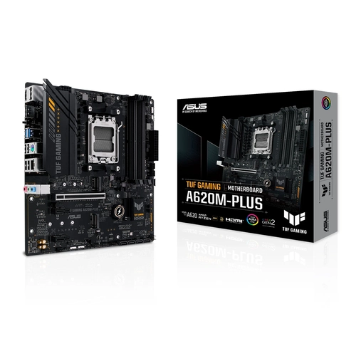 Placa Mãe AM5 Asus Tuf Gaming A620M-PLUS AMD DDR5