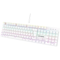 Teclado Gamer Mecânico Fortrek Switch Red Gravity 100 Branco- 84976