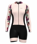 Macaquinho de Ciclismo Feminino Rosa