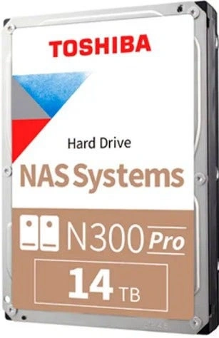 Hd Interno Toshiba N300 Pro Nas 14tb 3.5" - Hdwg51exzstb