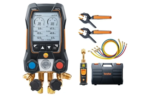 Testo 557s Kit Smart Vácuo com mangueiras