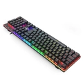 Teclado Gamer Mecânico Redragon Ratri RGB Preto Switch Marrom - K595RGB-PT-Brown
