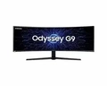 Monitor Samsung 49 Ledva Gamer profissional para jogos Curvo Odyssey G9 Dqhd 240hz 1ms Freesync C Ajuste de Altura de Brancos