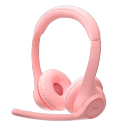 Headset Logitech Zone 300 Rosé Sem Fio - 981-001411