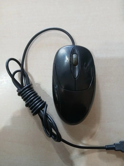 Mouse Óptico Usb Gm-04003a Xscroll Preto - Genius (U)