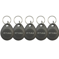5 Chaveiros Aproximação Tag Rfid 13,56 Mhz My Tools