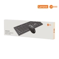 Kit Teclado + Mouse Sem Fio, KW201, Lecoo