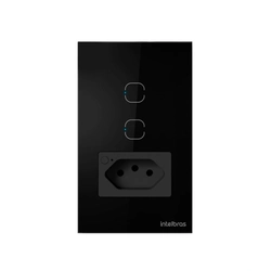 Tomada Simples 10a Smart Wi-fi Ets 2002 Preto 4850069