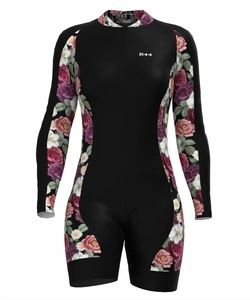 Macaquinho de Ciclismo Feminino Rosa