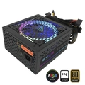 Fonte Gamer Evus Evg600 Argb 600w Selo 80 Plus Bronze