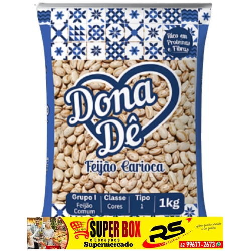 Feijão Dona dê pct 1kg