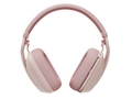 Headset Logitech Zone Vibe 100 Rosa S/ Fio 981-001223