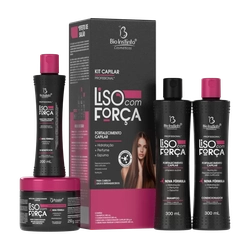 Kit Capilar Liso Com Força Bio Instinto