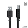 Cabo para Impressora Usb a 2.0 Macho para Usb b 2.0 Macho 28awg Puro Cobre 3 Metros - Puabm2-3