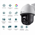 Camera Tp-link Ip Cftv Poe Externa Pan/tilt 4mp Colorida Vigi C540