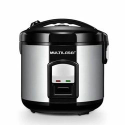 Panela De Arroz Gourmet 220v 700w Aço Inox Capacidade De 10 Xícaras Multilaser - Ce06