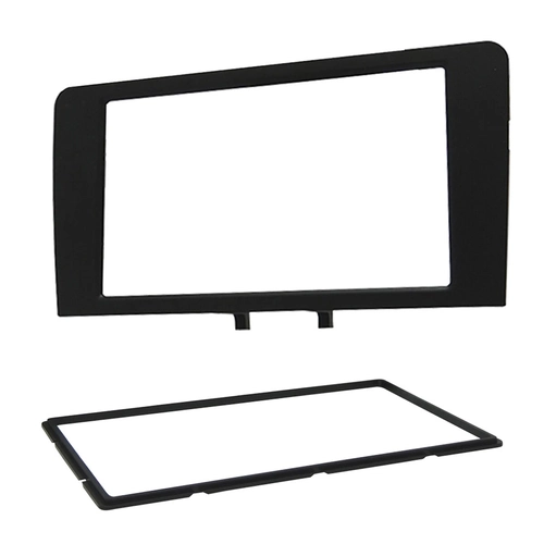 Moldura 2 Din Fiamon Audi A3 03/ 08 Sportback Preta