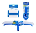 Kit Escova Curva 30cm Esponja De Mão Escova De Canto Piscina