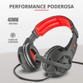 Headset Gamer Trust Gxt 310 Radius Vermelho 21187
