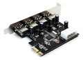 PLACA USB 3.0 PCI-EXPRESS 4 PORTAS KNUP -  KP-T102