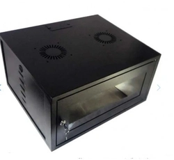 Rack Mini 19 x 5U x 470mm  Preto - Bbk