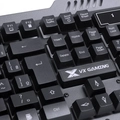 Teclado Gamer Vinik Shield Multimidia Led Azul Mecanico - Gt600