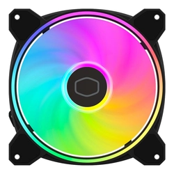 Cooler para Gabinete Cooler Master MasterFan MF140 HALO2, 140mm, ARGB, Preto - MFL-B4DN-16NP2-R2