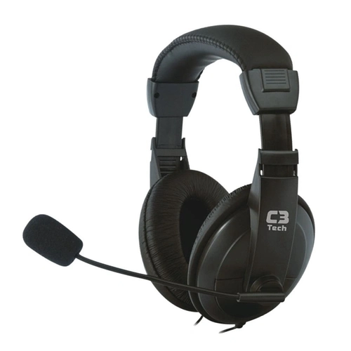 Fone Com Microfone Voicer Comfort C3 Tech Ph-60bk