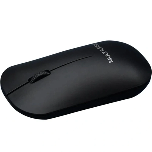 Mouse Sem Fio Multilaser 1200dpi USB Preto - Mo307