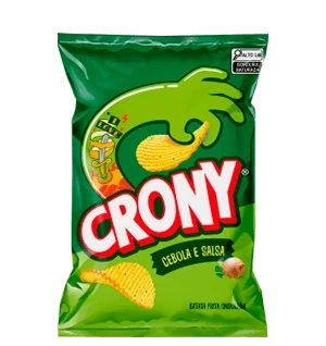 Salgadinho Sabor Cebola e Salsa Crony 35g