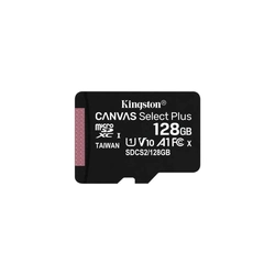 Cartão De Memória Kingston Canvas Select Plus MicroSD 128GB Com Adaptador - SDCS2/128GB