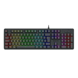 Teclado Redragon Netherbane Rainbow Preto - K521-r