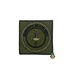 Distintivo de Bolso Bordado de Baixa Visibilidade (Curso Intermediário de Inteligência)