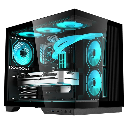 Gabinete Fortrek Clarity Max Preto - 85741