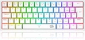 Teclado Mecânico Gamer Redragon Fizz Lunar White  - K617-RGB-W
