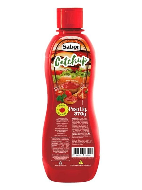 Catchup 370g Sabor Mix