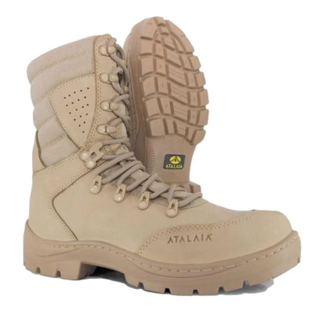 Bota Tática Militar Atalaia Precursor Extra Leve ( Areia)