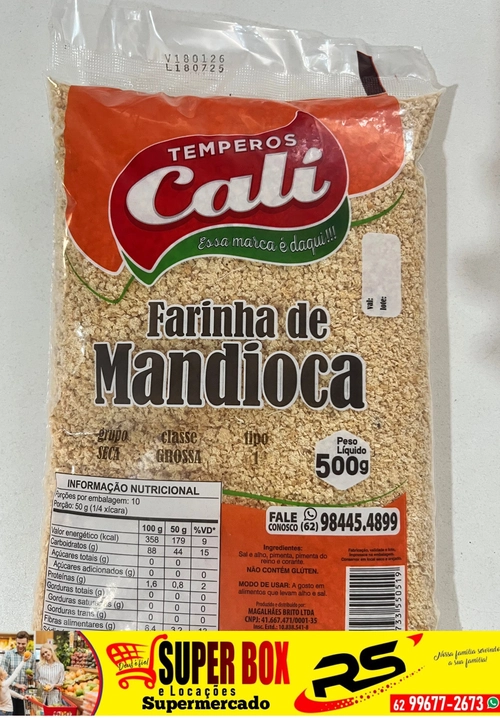 Farinha De Mandioca 500g