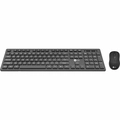 Kit Teclado e Mouse Sem Fio Lecoo Preto - Kw201