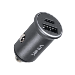 Carregador Veicular 48w Com 2 Saidas 1 Saida Usb 12v e 1 Saida Tipo-c 9v