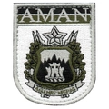 Distintivo de Organização Militar Bordado AMAN (DOM)