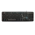 TECLADO MULTIMIDIA TECHBEST COM FIO USB 2.0 PRETO