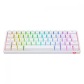 Teclado Mecânico Gamer Redragon Fizz Pro Wireless Branco - K616-RGB-W PT-BROWN