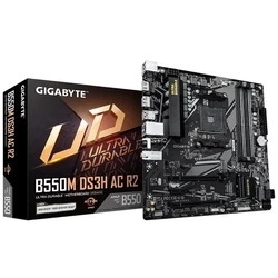 Placa Mãe AM4 Gigabyte B550m Ds3h AC R2 Wifi Ddr4