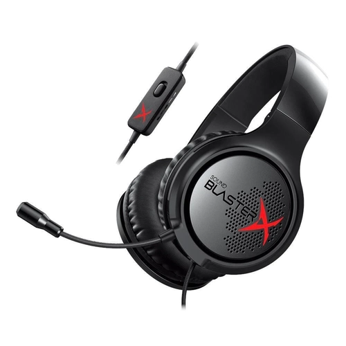 Headset Creative X Pro-Gaming H3 Preto - 70GH034000000