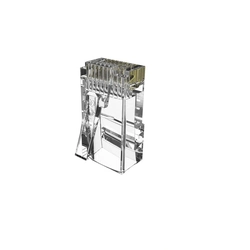 Conector Rj45 Cat.6 Macho de Passagem Pct C/ 500 35050297