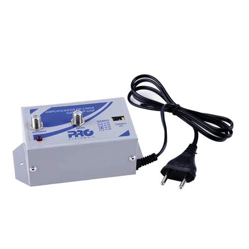 Amplificador de Linha Vhf/uhf 30db  Pqal-3000  Proeletronic